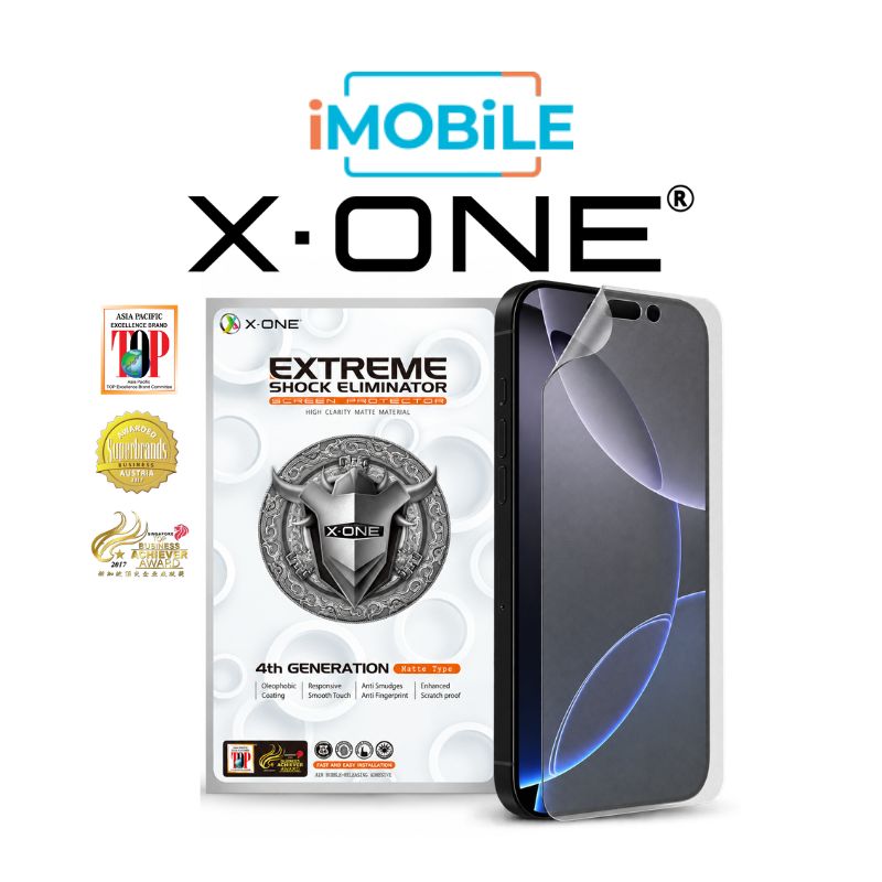 X.One [Matte] Hybrid Polymer Borderless Impact Screen Protector, iPhone 18 Pro Max