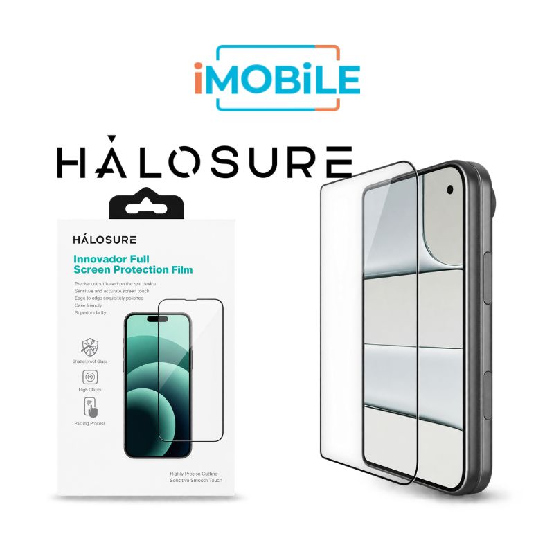 Halosure 2.5D Innovador Shield HD [High-Clear] Tempered Glass, iPhone Duo
