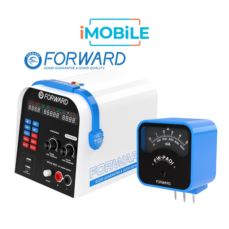 Forward [FW-PS3005 – DC] Stabilized Voltage Power Supply & [FW-PA01] Precision Pointer Ammeter