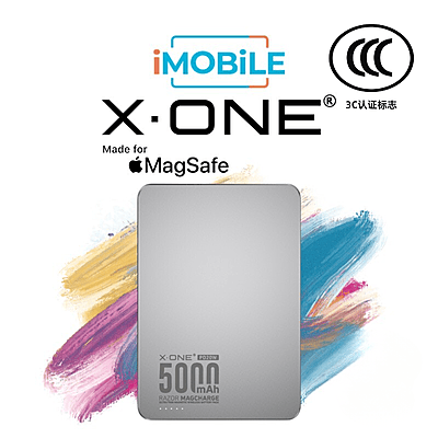 X.One Razor 20W MagSafe Magnetic Wireless Charging Power Bank [5000 mAh] [1 Port + Wireless MagSafe]
