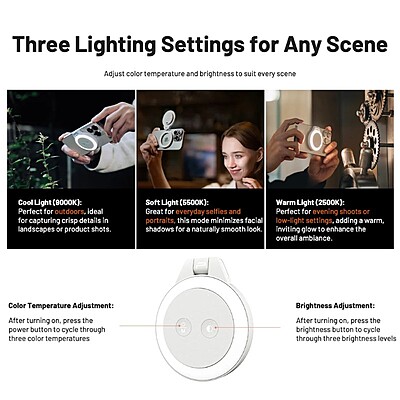 PGYTECH MagGlow Phone Fill Light