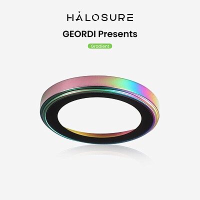Halosure Geordi Rear Camera Lens Armour Protector (Anti-Reflection), iPhone 17 Air Halosure Geordi Rear Camera Lens Armour Protector (Anti-Reflection), iPhone 17 Air