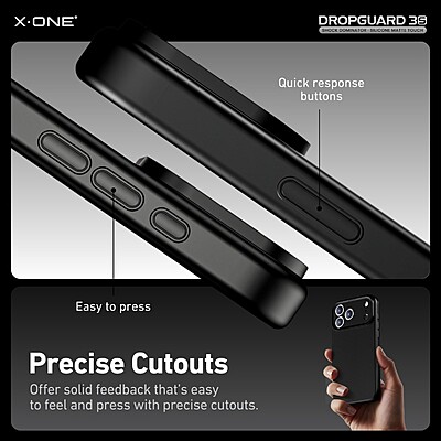 X.One [MagSafe] Dropguard 3S / 3.0 Matte Silicone Case, iPhone 17 Air
