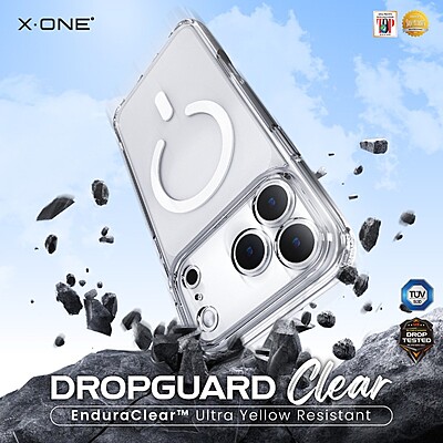 X.One [MagSafe] Dropguard Clear Impact Protection Case, iPhone 17 Air