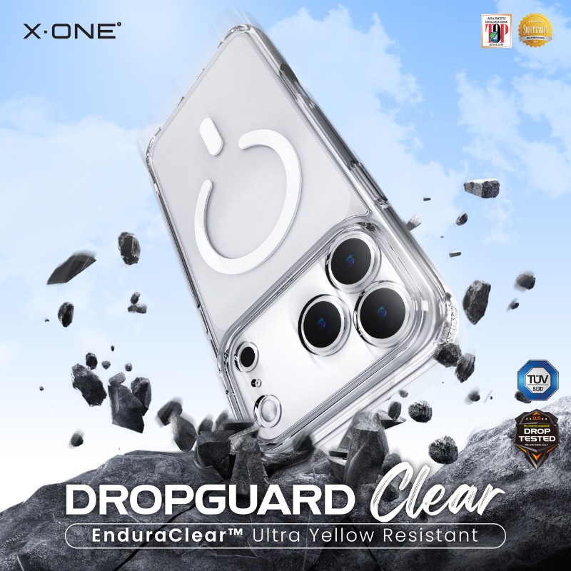 X.One [MagSafe] Dropguard Clear Impact Protection Case, iPhone 17 Pro