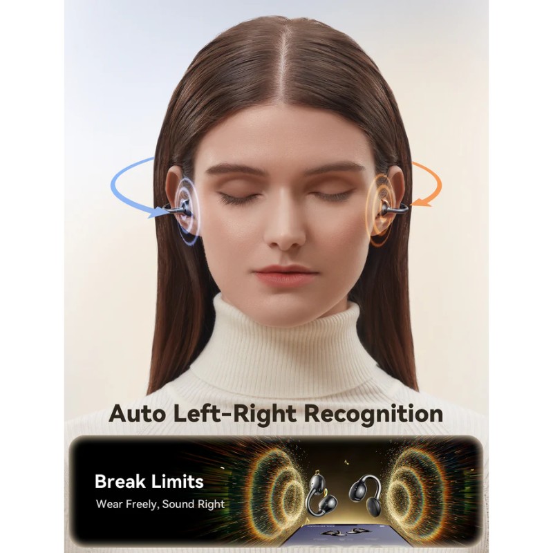 JoyRoom JR-OE3 Open-Ear Clip-On True Wireless Earbuds JoyRoom JR-OE3 Open-Ear Clip-On True Wireless Earbuds