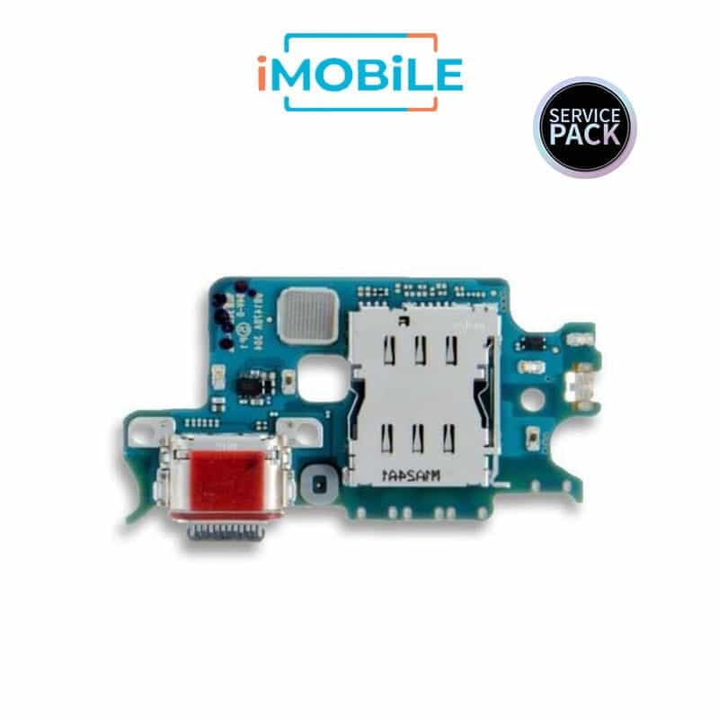 Samsung SM-S901 Galaxy S22 Charging Port / SIM Card Reader Flex [Service Pack] GH96-14789A