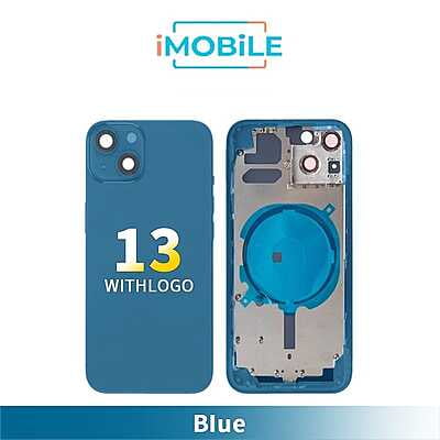 iPhone 13 Compatible Back Housing [No Small Parts] [Blue]
