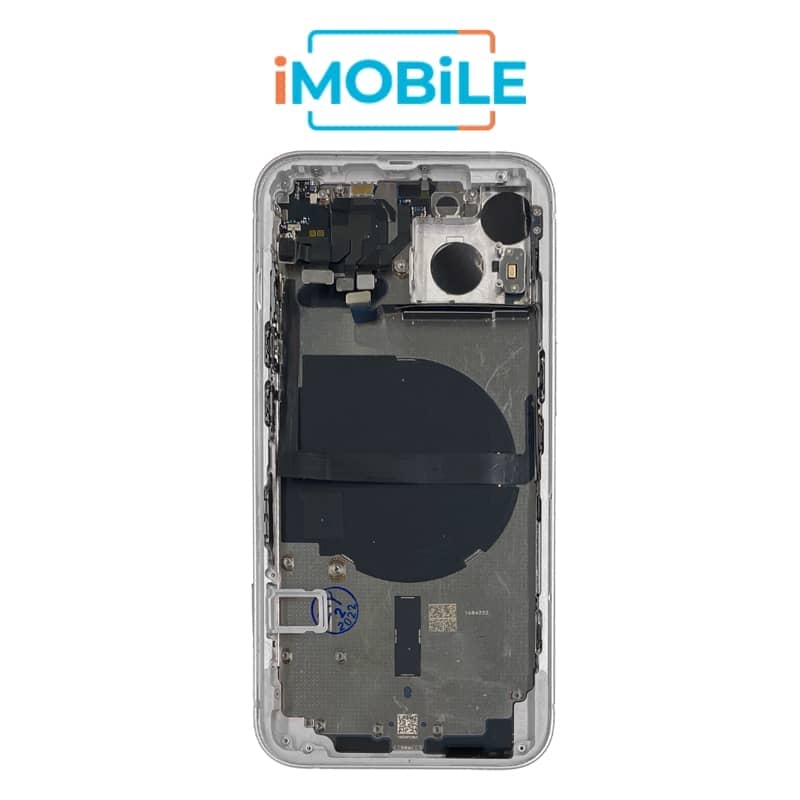 iPhone 13 Compatible Back Housing [with Power and Volume Flex] [A+] [Starlight]