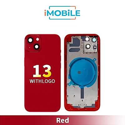 iPhone 13 Compatible Back Housing [No Small Parts] [Red]
