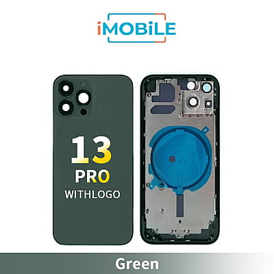 iPhone 13 Pro Compatible Back Housing [No Small Parts] [Green]