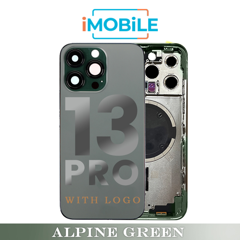 iPhone 13 Pro  Compatible Back Housing [No Small Parts] [Alpine Green]