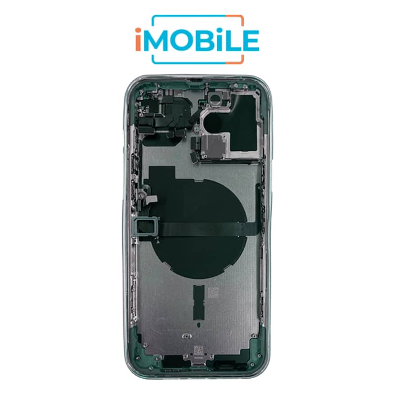 iPhone 13 Pro Max Compatible Back Housing [with Power and Volume Flex] [A+] [AIpine Green]