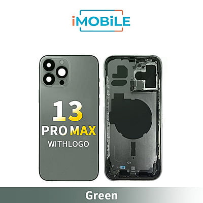 iPhone 13 Pro Max Compatible Back Housing [No Small Parts] [Green]