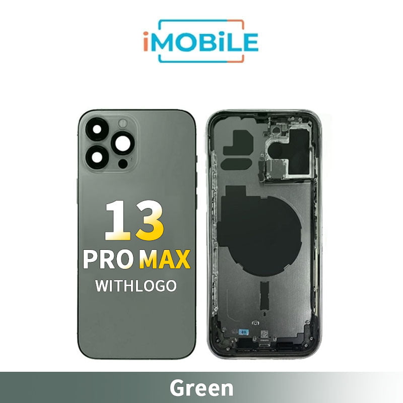 iPhone 13 Pro Max Compatible Back Housing [No Small Parts] [Green]