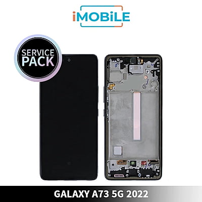 Samsung Galaxy A73 5G 2022 (A736) LCD Touch Digitizer Screen [Service Pack] Black GH82-28884A
