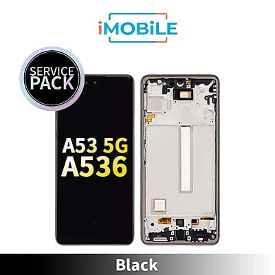 Samsung Galaxy A53 5G (A536) LCD Touch Digitizer Screen [Service Pack] [Black] GH82-28024A GH97-28025A GH82-28025A