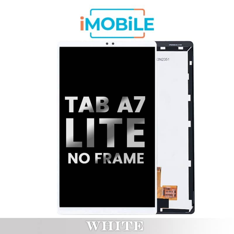 Samsung Galaxy Tab A7 Lite T220 LCD and Touch Assembly no Frame [Silver]