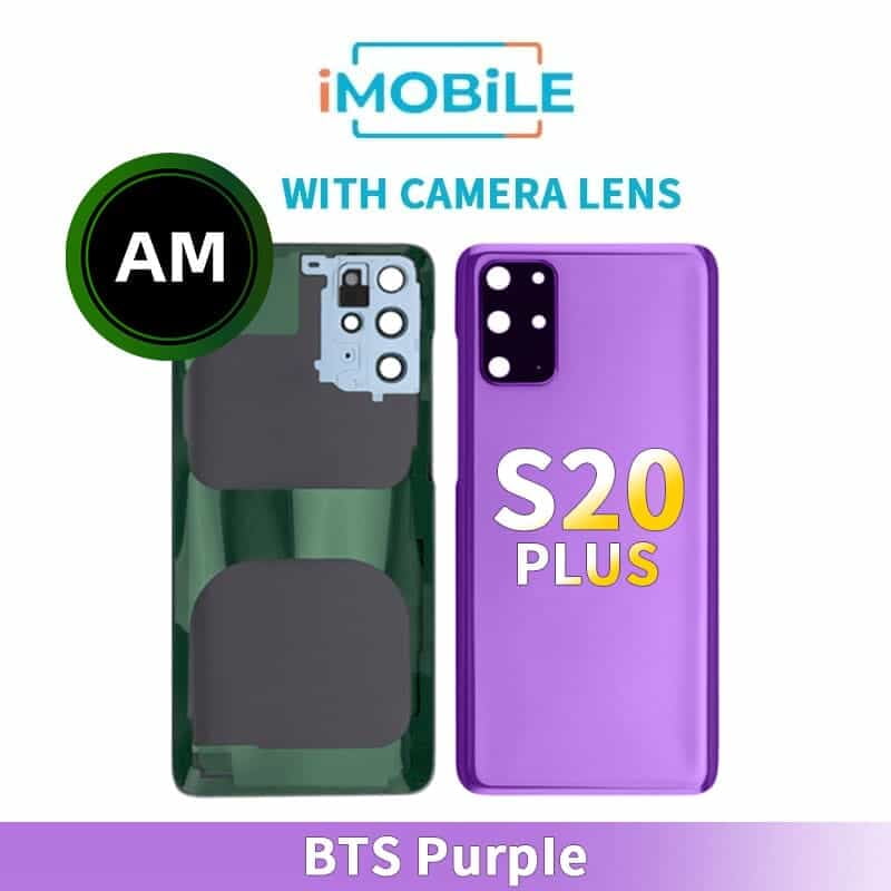 Samsung Galaxy S20 Plus (G985) Back Cover With Camera Lens [Aftermarket] [BTS Purple]