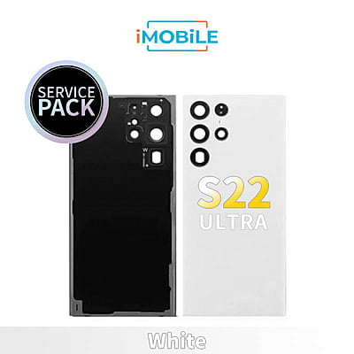 Samsung Galaxy S22 Ultra (S908) Back Cover [Service Pack] [White] GH82-27457C