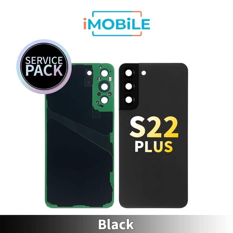Samsung Galaxy S22 Plus (S906) Back Cover [Service Pack] [Black] GH82-27444A