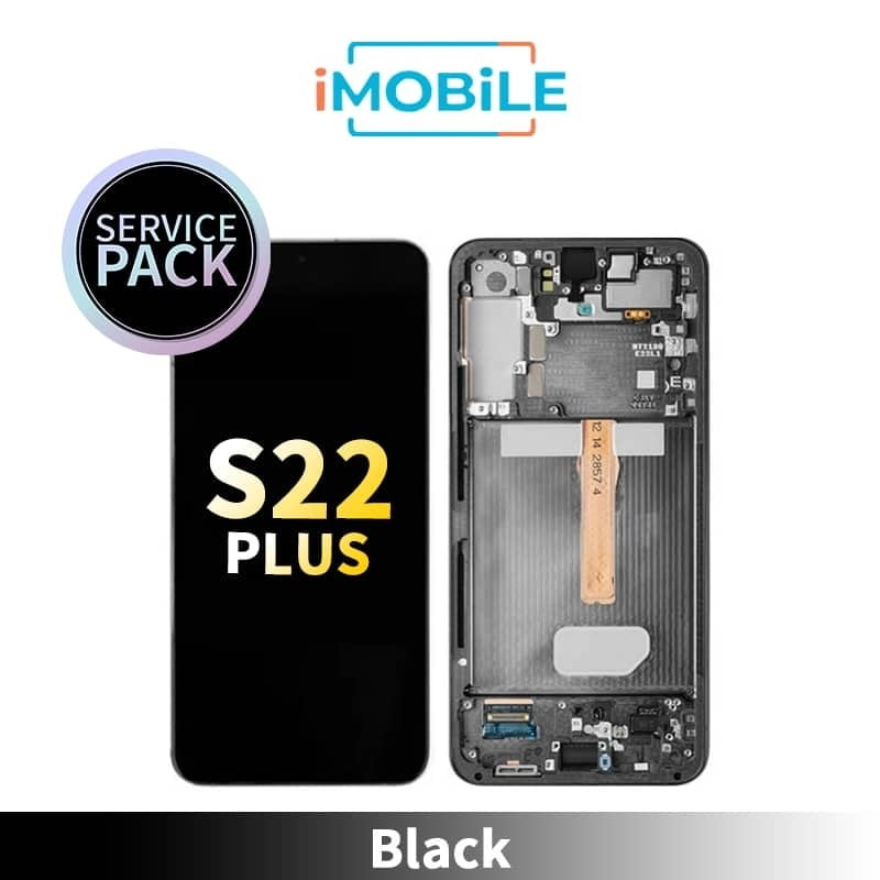 Samsung Galaxy S22 Plus (S906) LCD Touch Digitizer Screen [Service Pack] [Black] GH82-27501A GH82-27500A