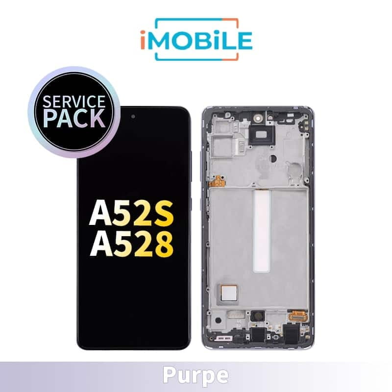 Samsung Galaxy A52s 5G A528 LCD Touch Digitizer Screen [Service Pack] [Purpe] GH82-26861C GH82-26909C