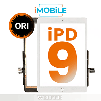 iPad 9 (2021) (10.2 Inch) Compatible Touch Digitizer Screen [Brand New] [White]