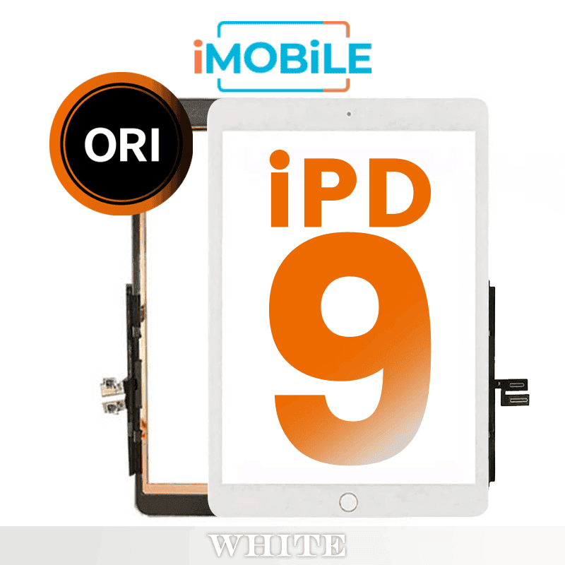 iPad 9 (2021) (10.2 Inch) Compatible Touch Digitizer Screen [Brand New] [White]