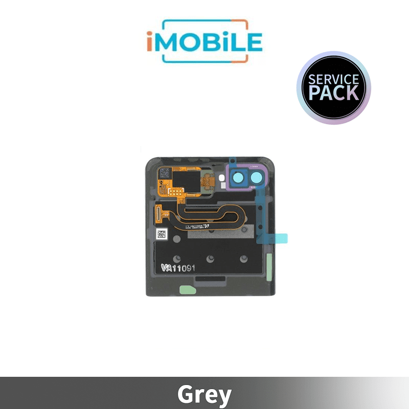 Samsung Galaxy Z Flip 5G (F707) (Sub) LCD Digitizer Screen [Service Pack] [Grey] (GH96-13806A)
