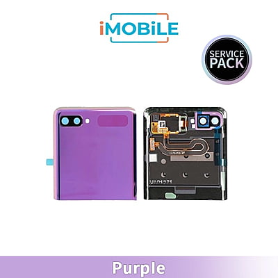 Samsung Galaxy Z Flip 4G (F700) (Sub) LCD Digitizer Screen [Service Pack] [Purple] (GH96-13380B)