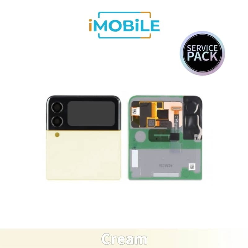 Samsung Galaxy Z Flip 3 5G (F711) (Sub) LCD Digitizer Screen [Service Pack] [Cream] (GH97-26773B) GH82-27243B