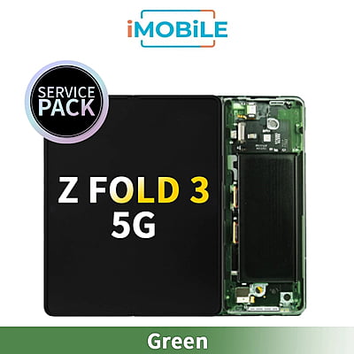 Samsung Galaxy Z Fold3 5G (F926B) Main LCD Digitizer Screen [Service Pack] [Green] (GH82-26283B)