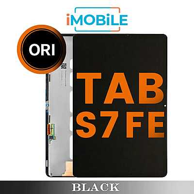 Samsung Galaxy Tab S7 FE (12.4 Inch) (T736 / T733 / T730) Compatible LCD Touch Digitizer Screen [Black]