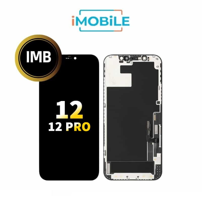 iPhone 12 / 12 Pro (6.1 Inch) Compatible LCD Touch Digitizer Screen [Hard OLED]