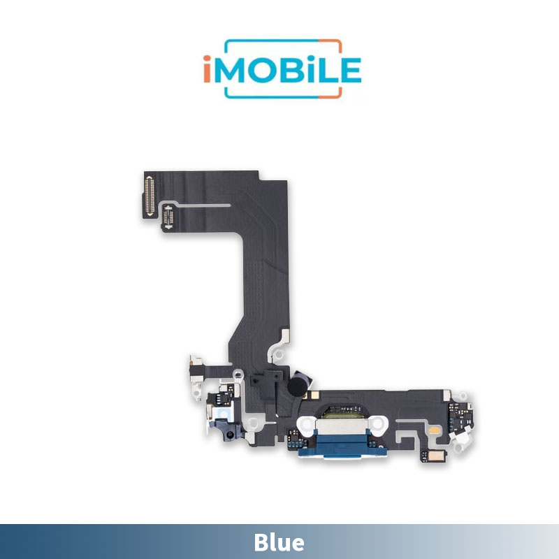 iPhone 13 Mini Compatible Charging Port Flex Cable [Blue]