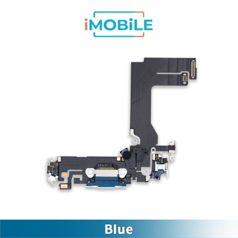 iPhone 13 Mini Compatible Charging Port Flex Cable [Blue]
