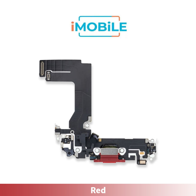 iPhone 13 Mini Compatible Charging Port Flex Cable [Red]