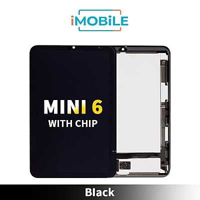 iPad Mini 6 (8.3 Inch) Compatible LCD Touch Digitizer Screen [Black] [With Chip]