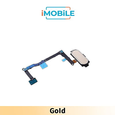 Samsung Galaxy Note 5 Home Button With Flex Cable Gold