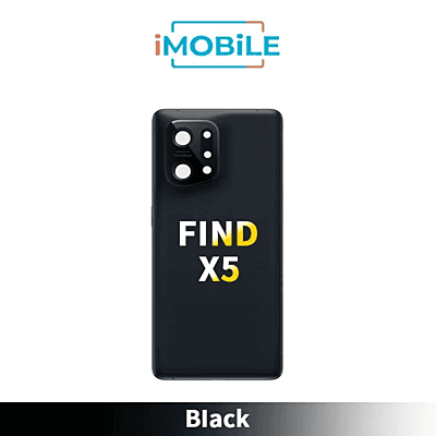 OPPO Find X5 Back Cover [Black]