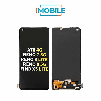 OPPO A78 4G / Reno 7 5G / Reno 8 Lite / Reno 8 5G / Find X5 Lite Compatible LCD Touch Digitizer Screen