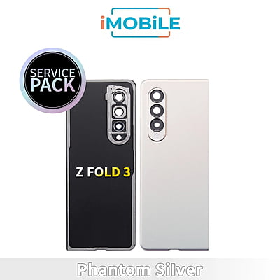 Samsung SM-F926 Galaxy Z Fold3 5G Back / Battery Cover - Phantom Silver Service Pack GH82-26312C