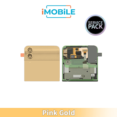 Samsung Galaxy Z Flip 4 5G SM-F721 Outer Sub LCD Screen - [Service Pack] [Pink Gold] GH97-27947C
