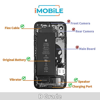 Original iPhone Back Housing - iPhone 11 [B Grade]