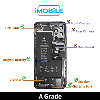 Original iPhone Back Housing - iPhone 11 Pro Max [A Grade]