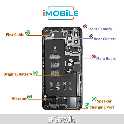 Original iPhone Back Housing - iPhone 11 Pro Max [B Grade]
