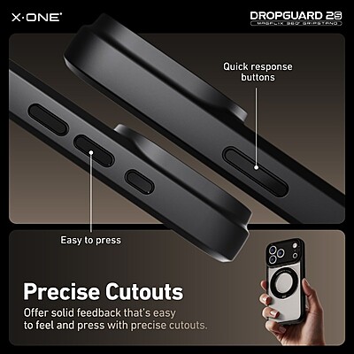 X.One [MagSafe] Dropguard 2S / 2.0 Impact Protection Kickstand Case, iPhone 17 Air