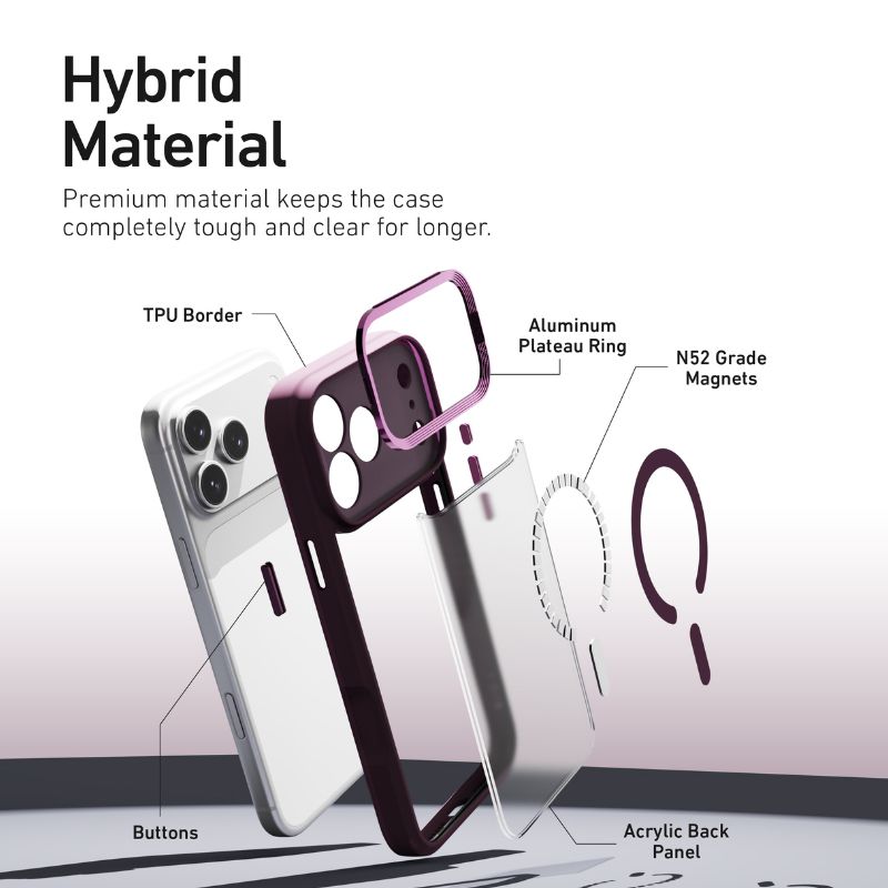 X.One [MagSafe] Dropguard 2S Impact Protection Case, iPhone 18 Pro