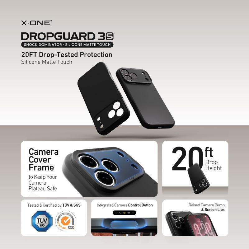 X.One [MagSafe] Dropguard 3S Pastel Case, iPhone 18 Pro